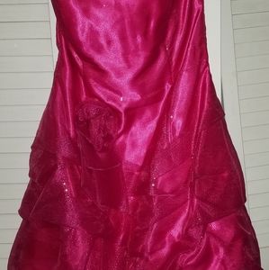 Hot Pink short dress